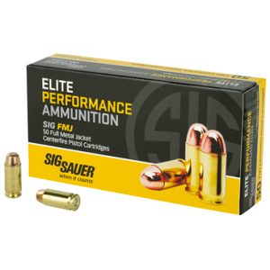 SIG AMMO 40SW 180GR FMJ 50/1000