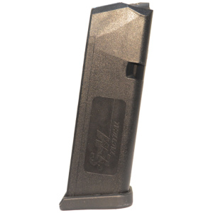 SGM TACTICAL MAGAZINE FOR K - GLOCK 9MM 17RD LLACK POLYMER