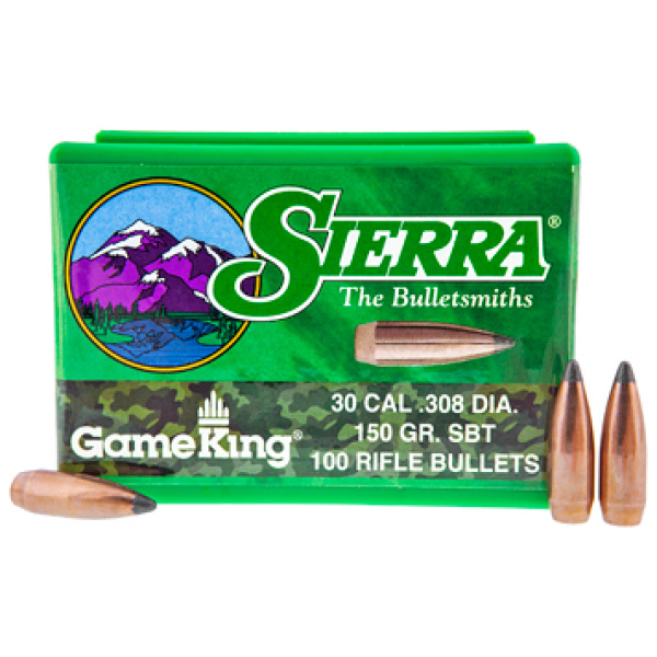 SIERRA GAMEKING .308 150GR 100CT