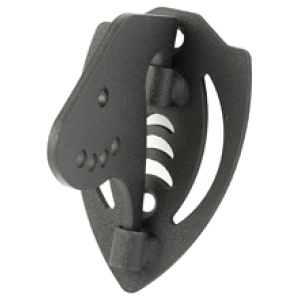 SKULL HOOKER BONE BRACKET SM/MD BLK