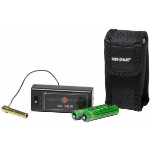 SIGHTMARK LASER BORESIGHT .22 - LR RED W/BATTERY AND CASE