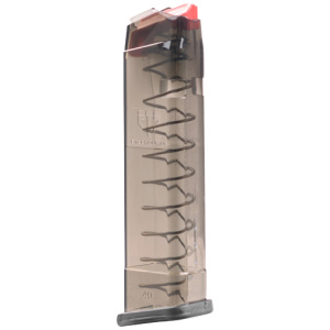 ETS MAGAZINE FOR GLOCK 40SW - 16RD CRBN SMOKE 22/23/24/27