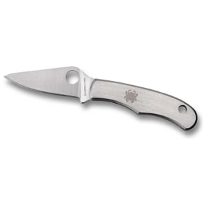 SPYDERCO BUG STNLS PLAIN 1.27"