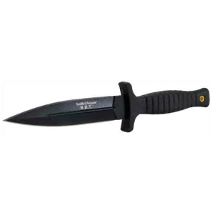 S&W KNIFE HRT BOOT KNIFE - BLACK W/SHEATH