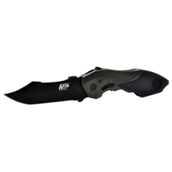 S&W KNIFE M&P 2ND GEN SPRING - ASSIST 3.5" BOWIE STYLE BLADE