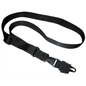 TAC SHIELD SLING SINGLE POINT - CQB TACTICAL HK HOOK BLACK