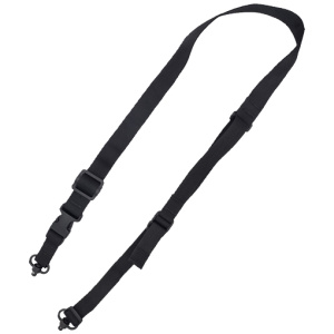 TAC SHIELD SLING 2N1 WARRIOR - QD PUSH BUTTON SWIVEL BLACK