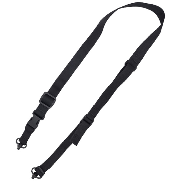 TAC SHIELD SLING 2N1 WARRIOR - QD PUSH BUTTON SWIVEL BLACK