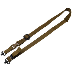 TAC SHIELD SLING 2N1 WARRIOR - QD PUSH BUTTON PADDED COYOTE