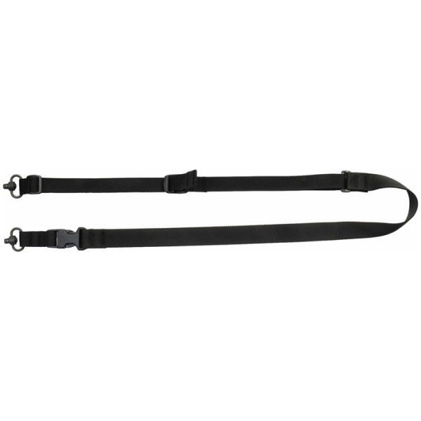 TAC SHIELD SLING TACTICAL - 2-POINT QD W/FAST ADJUST BLACK