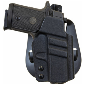 1791 KYDEX OWB PADDLE HOL MULT - -FIT RH SIG P365 BLACK