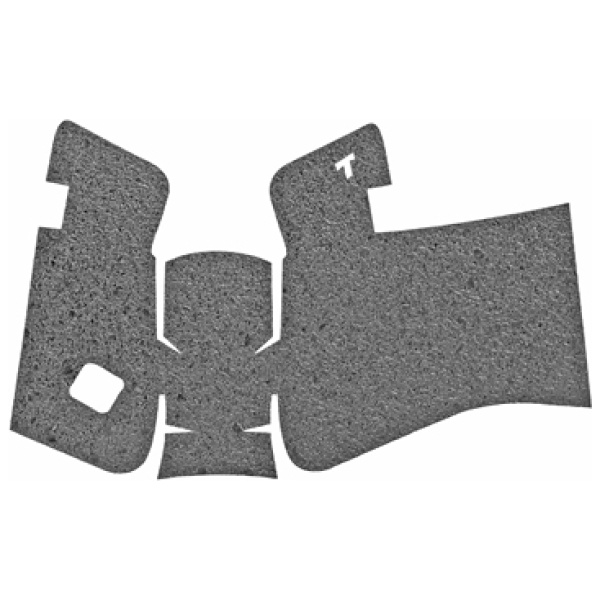 TALON GRP FOR GLOCK 19 GEN5 RBR MDBK