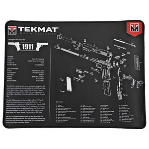 TEKMAT ULTRA PSTL MAT 1911 BLK