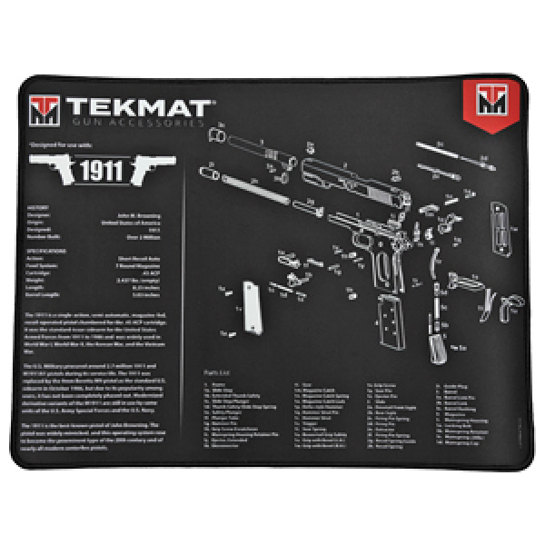 TEKMAT ULTRA PSTL MAT 1911 BLK