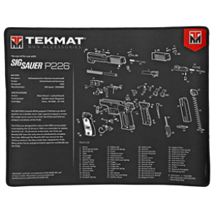 TEKMAT ULTRA PSTL MAT SIG P226 BLK