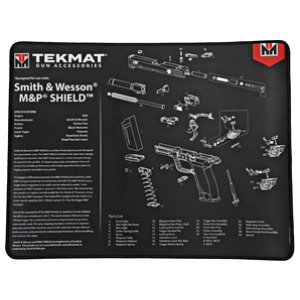 TEKMAT ULTRA PSTL MAT S&W SHIELD BLK