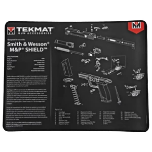 TEKMAT ULTRA PSTL MAT S&W SHIELD BLK