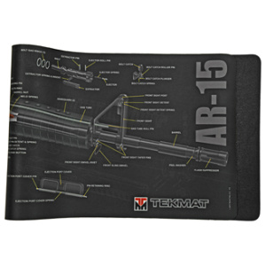 TEKMAT CUTAWAY RIFLE MAT AR15 BLK