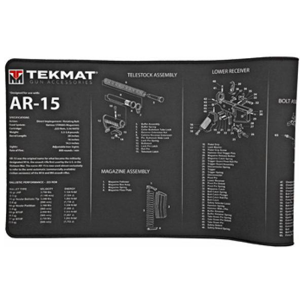 TEKMAT ULTRA RIFLE MAT AR15 BLK