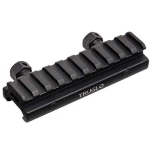 TRUGLO PICATINNY RISER MOUNT BLACK