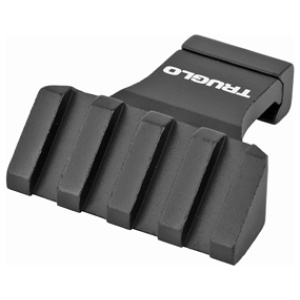 TRUGLO PICATINNY RISER MNT 45DEG BLK