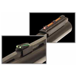 TRUGLO SIGHT SET GOBBLE-DOT - SNAP ON FOR 3/8" RIB RED/GRN