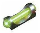 TRUGLO SIGHT LONG BEAD 3MM - THREAD FIBER OPTIC GREEN