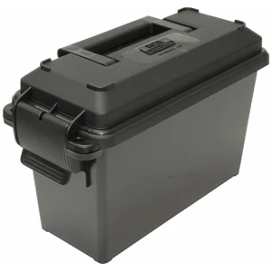 MTM TACTICAL PISTOL CASE - COMPACT DARK GRAY LOCKABLE