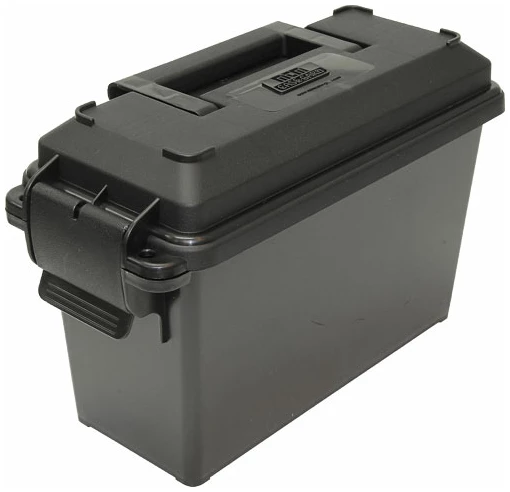 MTM TACTICAL PISTOL CASE - COMPACT DARK GRAY LOCKABLE