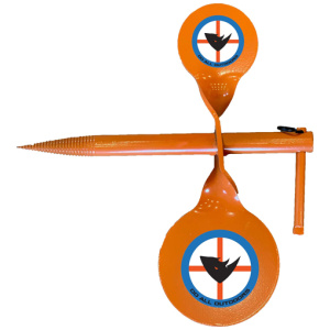 DO-ALL STEEL TARGET HANDGUN - TREE SPINNER 2 STACKED TARGETS