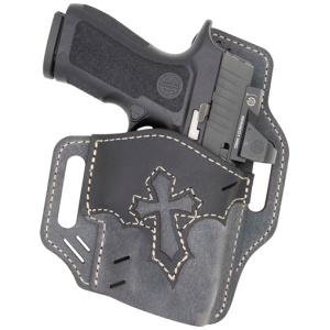VERSACARRY ARC ANGEL HOLSTER - OWB GREY/BLACK SIZE 3