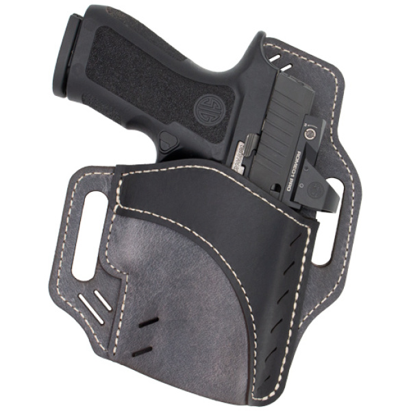 VERSACARRY HORIZON HOLSTER OWB - GREY BASE BLACK PATCH SIZE 2