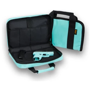 US PK ATTACHE POLY ROBINS EGG BLUE