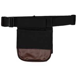 US PK DIVIDED SHELL POUCH BLK