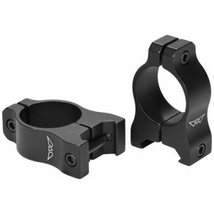 WARNE VAPOR 1" HIGH MATTE - RINGS ALUMINUM