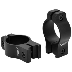 WARNE VAPOR 1" MED MATTE RINGS - ALUMINUM FITS 3/8 DVTL ONLY