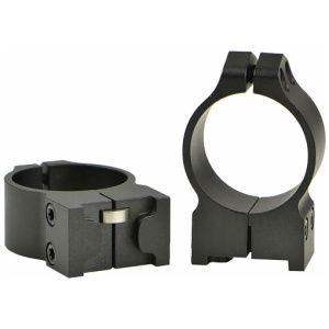 WARNE RINGS 30MM RUGER MEDIUM - NO.1/MINI14/BLACKHAWK MATTE