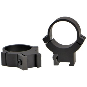 WARNE RINGS 7.3/22 1" HIGH - MATTE 3/8 OR 11MM DOVETAIL