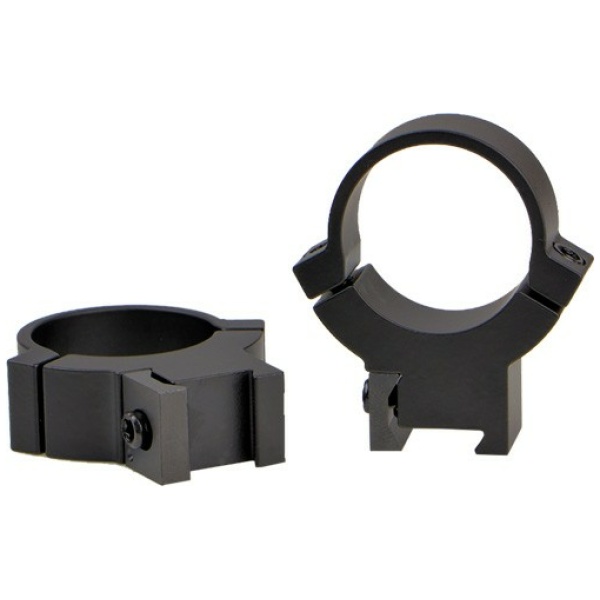 WARNE RINGS 7.3/22 1" HIGH - MATTE 3/8 OR 11MM DOVETAIL