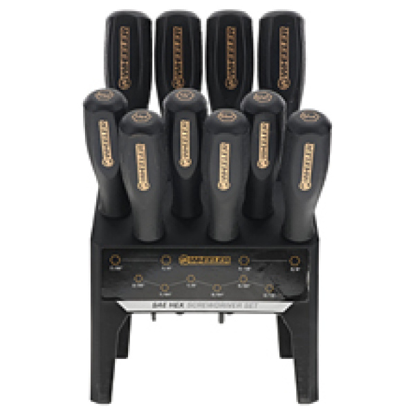 WHEELER 10PC SAEHEX BENCH DRIVER SET