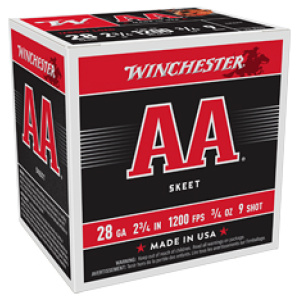 WIN AA 28GA 2.75" #9 25/250
