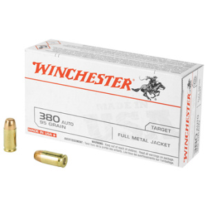 WIN USA 380ACP 95GR FMJ 50/500