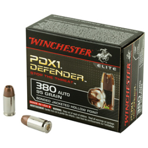 WIN DEFENDER 380ACP 95GR JHP 20/200