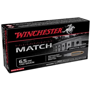 WIN PRC MATCH 6.5PRC 140GR BTHP 20/2