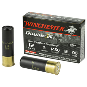 WIN DBL X HV 12GA 3" 00BK 12P 5/250