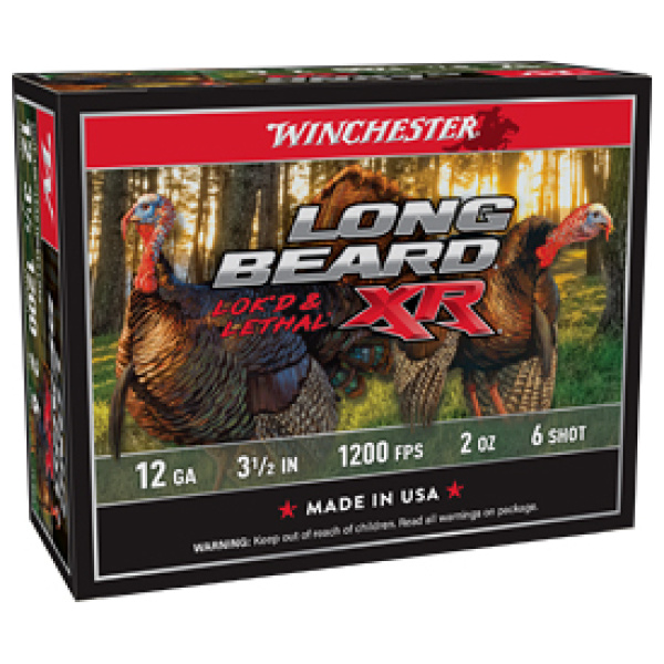 WIN LB XR TRKY 12GA 3.5" #6 2OZ 10/1
