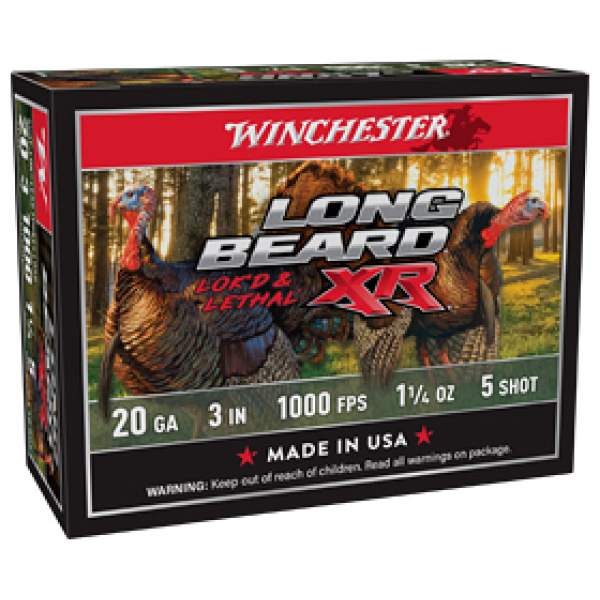 WIN LB XR TRKY 20GA 3" #5 1.25OZ 10