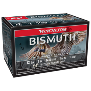 WIN BISMUTH 12GA 3" #1 15/150