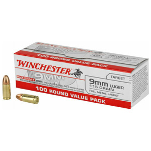 WIN USA 9MM 115GR FMJ 100/1000