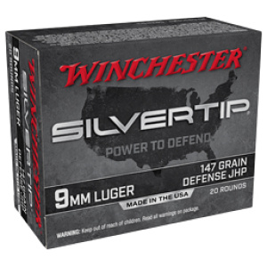 WIN SILVERTIP 9MM 147GR HP 20/200